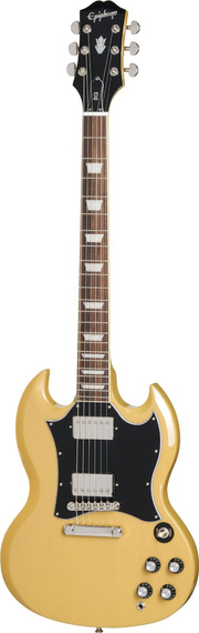 Epiphone SG Standard TV Yellow – gitara elektryczna + pokrowiec Premium