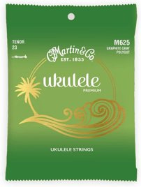 Martin M625 Premium Polygut – struny do ukulele tenor