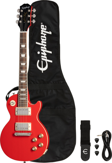 Epiphone Power Players Les Paul Lava Red – gitara elektryczna zestaw