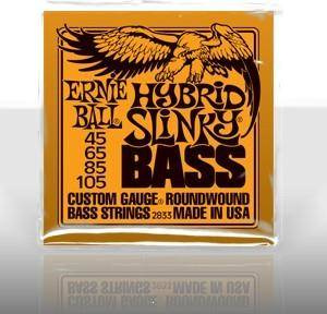 Ernie Ball EB2833 Hybrid Slinky – struny do gitary basowej