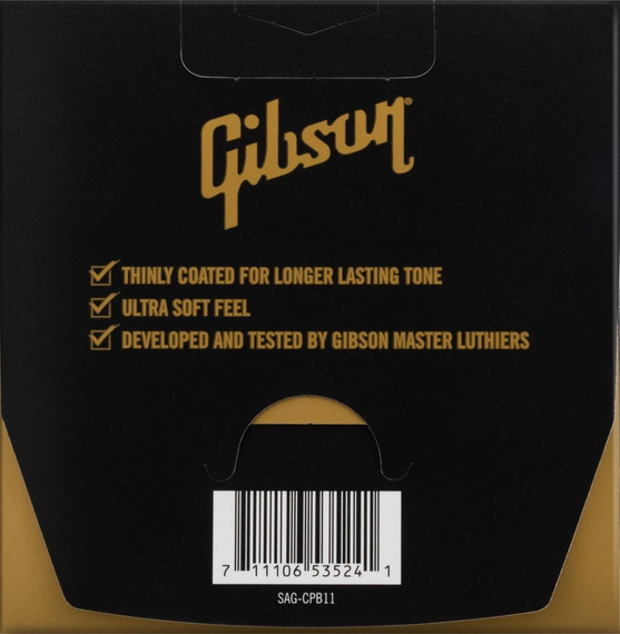 Gibson Coated Phosphor Bronze 11-52 – struny do gitary akustycznej